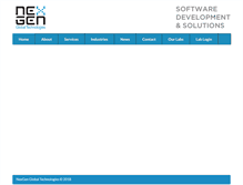 Tablet Screenshot of nexgenglobaltechnologies.com